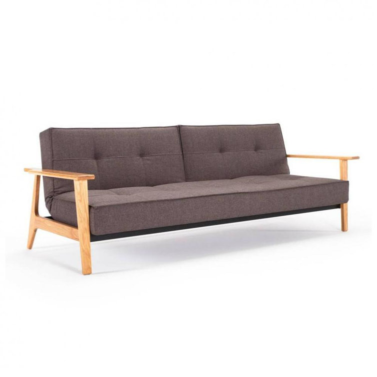Corrigan Studio Fremantle 232Cm Square Arm Sofa Bed Wayfair.ie